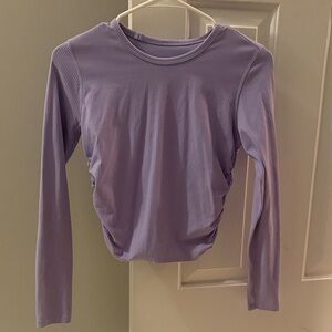 Purple Long Sleeve Women's Top